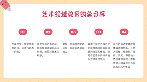 彩色插画幼儿园艺术领域培训PPT课件幼儿园教师培训