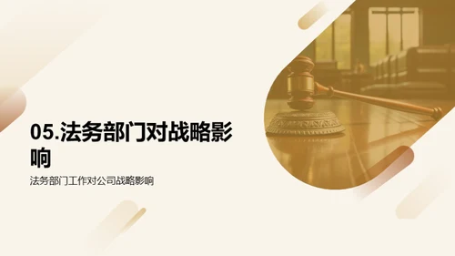 法务部门的角色及影响