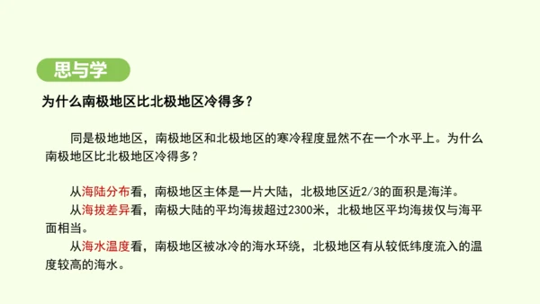 11.1 冰雪覆盖的地区 科学考察的宝地（课件34张）-2024-2025学年七年级地理下学期人教版