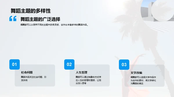 舞蹈创作之路