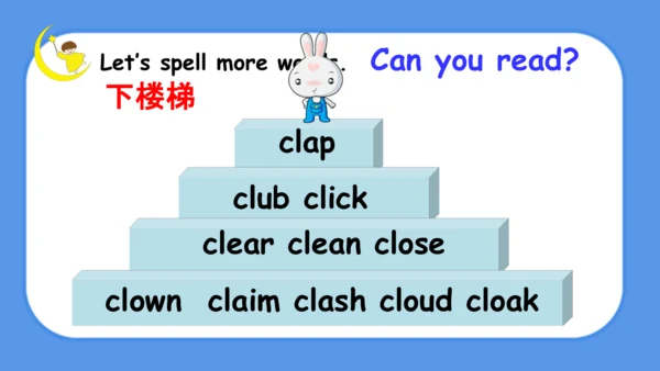 Unit1 My day part A Let's spell 课件(共24张PPT)