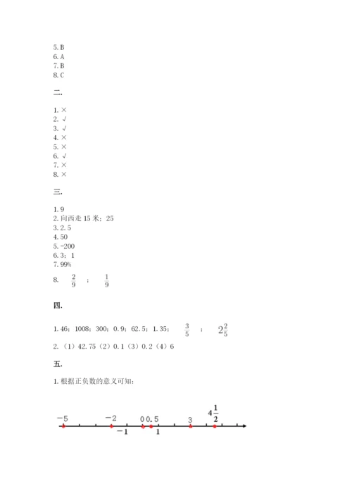 最新苏教版小升初数学模拟试卷（名师系列）.docx
