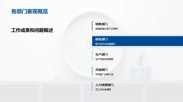 半年业绩回顾与展望