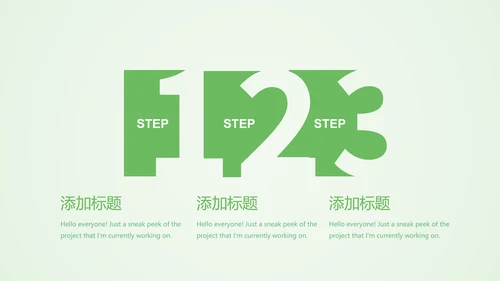 绿色清新医药销售工作总结动态PPT