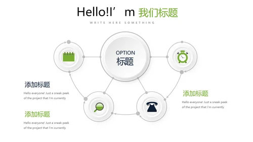 简约时尚医药医疗报告通用动态PPT