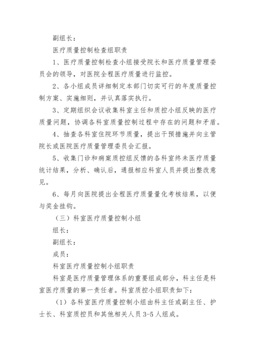 医院医疗质量安全管理规章制度7篇.docx