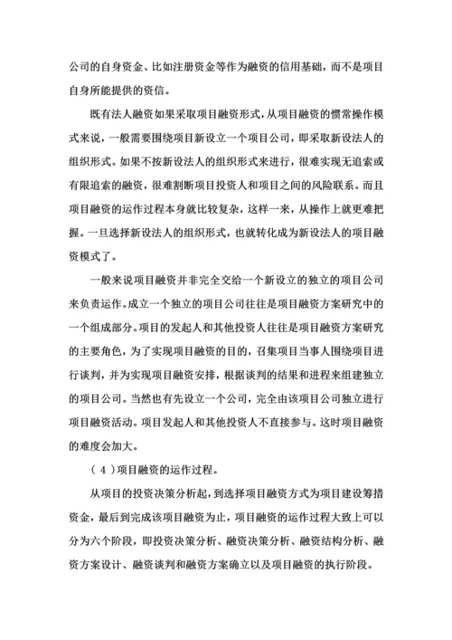 项目的融资模式.docx