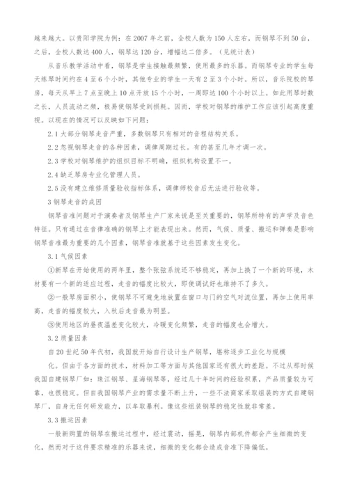 浅谈师范音乐院校钢琴的使用现状与管理.docx