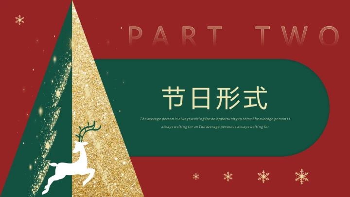 小学生主题班会通用版 圣诞节快乐 课件