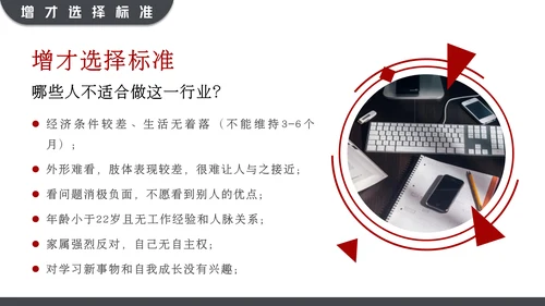 黑红大气高效增员专题动态通用PPT模板