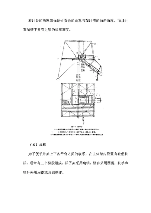 立井井筒施工设备与布置