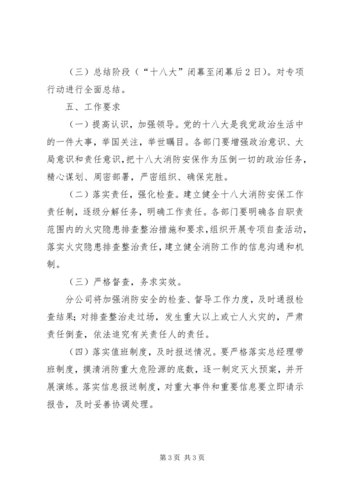 营前中学迎十八大消防安全保卫战工作方案 (2).docx