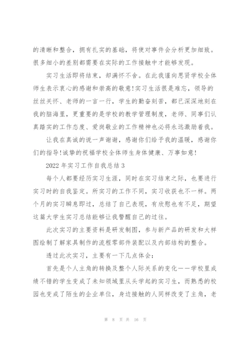 2022年实习工作自我总结范文.docx