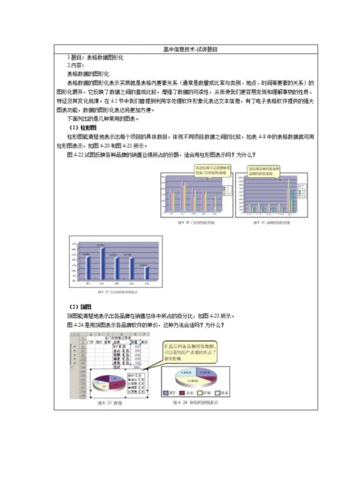 2023年下半年信息技术教师资格证面试真题高中精选.docx