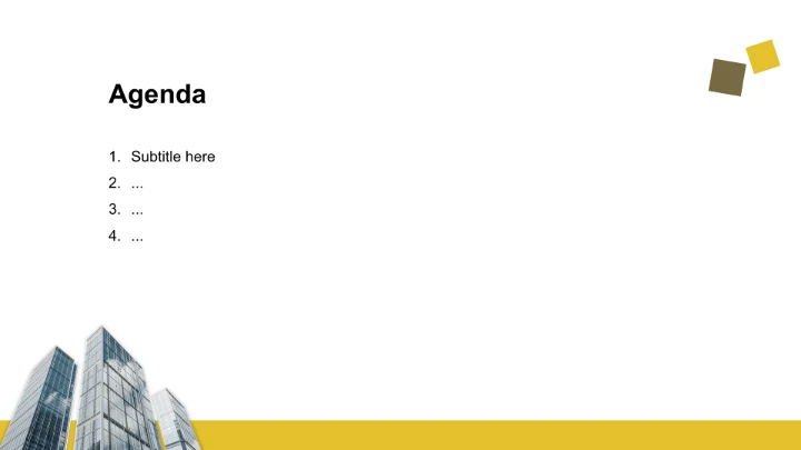 商务地产金融主题PPT