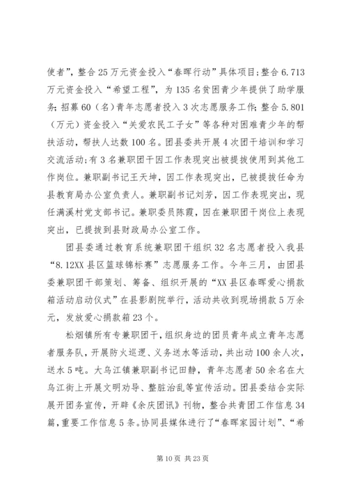 团县委基层团组织建设工作自查报告.docx