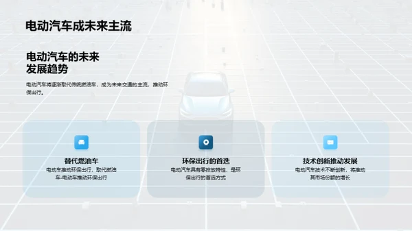 电动汽车：未来之光