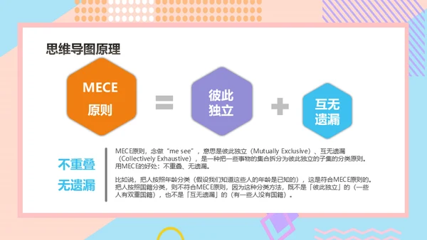 思维导图新思路通用PPT模版