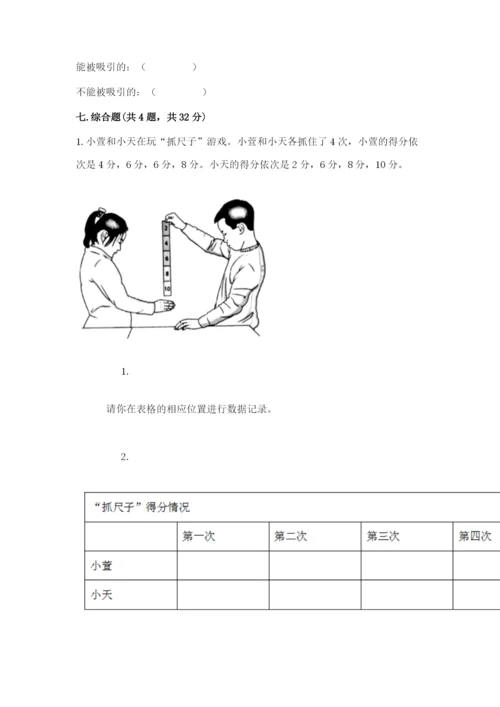 教科版二年级下册科学知识点期末测试卷及一套参考答案.docx