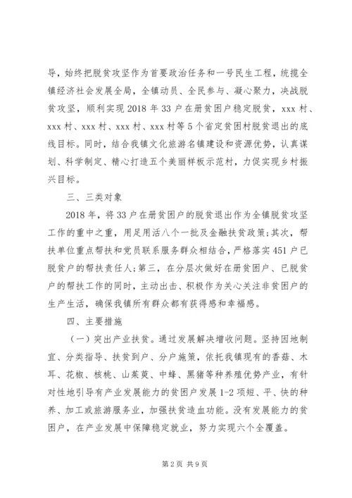 乡镇某年脱贫攻坚实施方案.docx