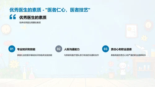 基础医学教学PPT模板