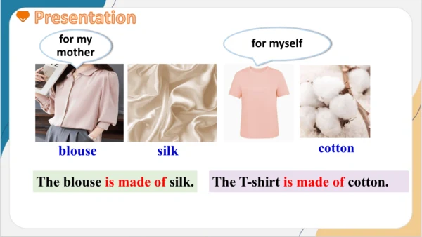 Unit 5 What are the shirts made of ？ Section A(1a-