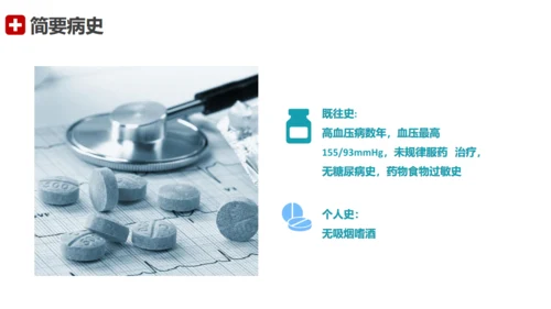 急性心梗术后护理查房通用PPT模板