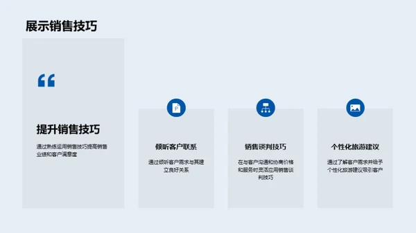 旅游销售：领航新境界