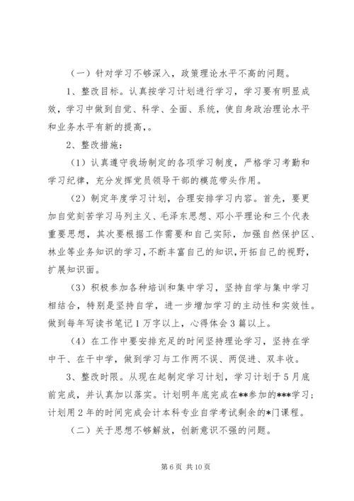 提高党性修养整改措施.docx