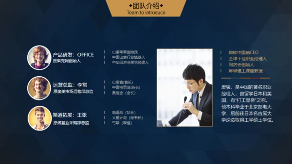 轻奢质感逼格创业计划书通用PPT模版