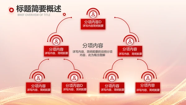 红色小学生普通话教学工作总结动态PPT模板