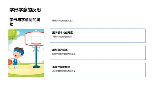 汉字形象解析讲座PPT模板