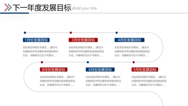 2021年红蓝乘风破浪新年计划工作总结述职报告年终总结PPT