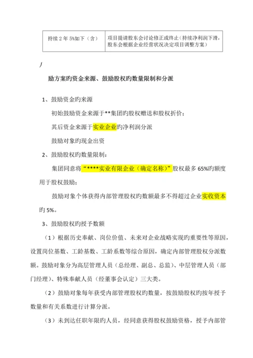 股权激励方案.docx