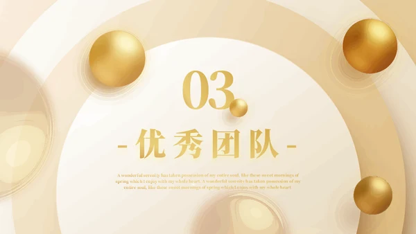 金色舞台商业项目营销策划书通用PPT模板