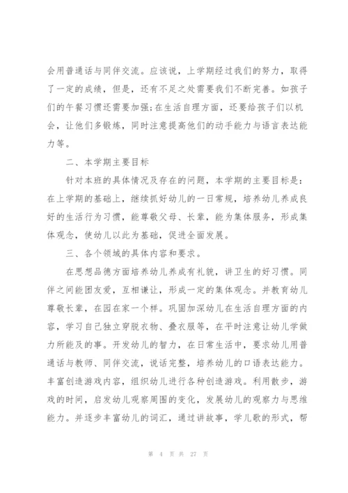 幼儿教师的工作计划汇编五篇.docx