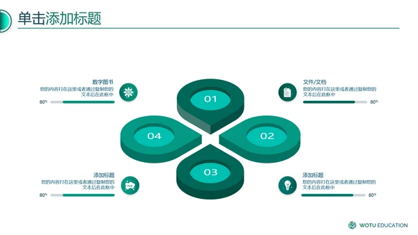 欧美教育培训网络课教学学校宣传PPT模板
