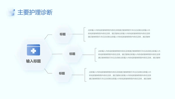 蓝色简约新拟态风医疗病例讨论治疗效果医学报告课件