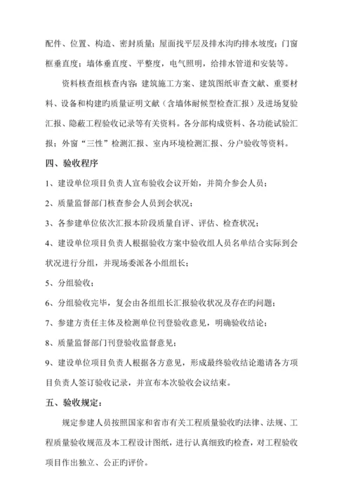 竣工验收方案模板.docx