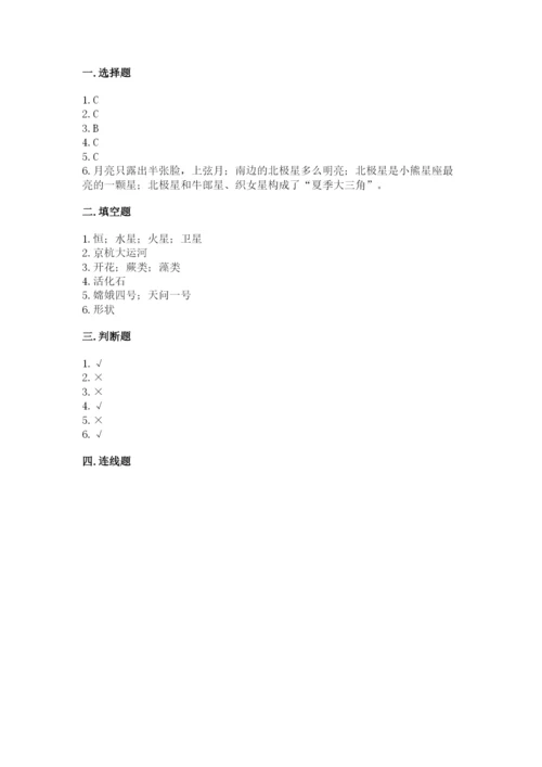 教科版科学六年级下册期末测试卷含精品答案.docx