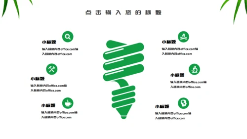 端午节介绍绿意粽子通用PPT