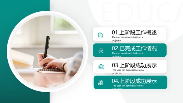 教学设计在线教育学习培训机构宣传PPT