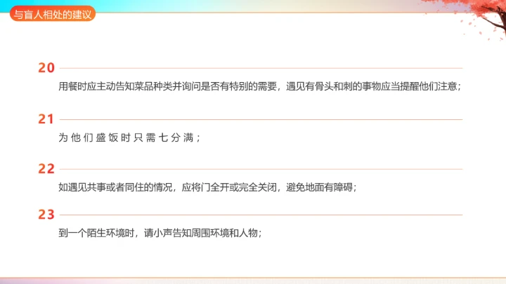 国际盲人节主题科普宣传PPT