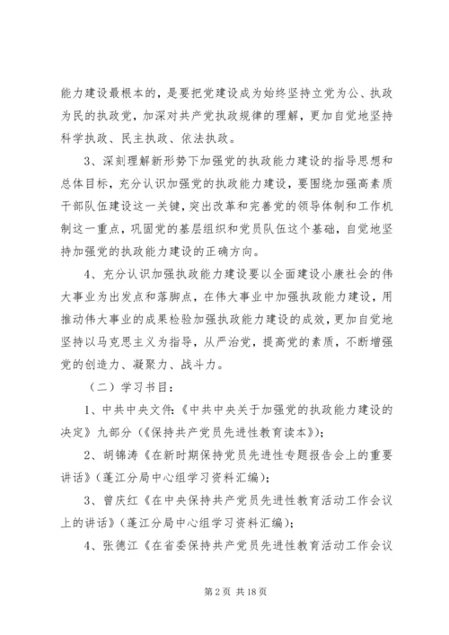 领导班子中心小组年度学习方案.docx