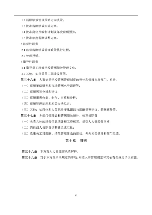 大学薪酬福利制度(全套).docx