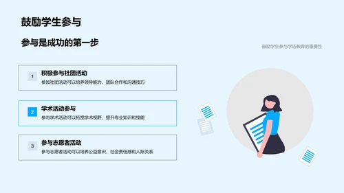 解读通用学历教育PPT模板
