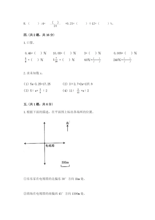 济南市外国语学校小升初数学试卷及参考答案（b卷）.docx