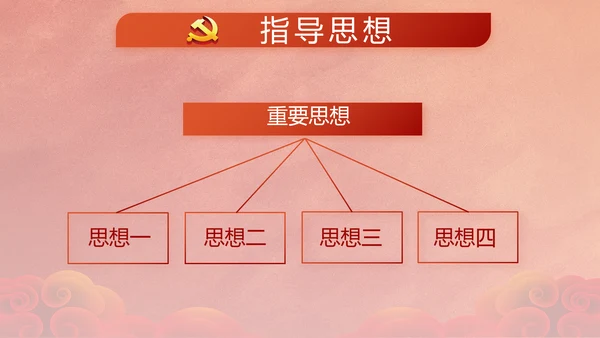 红色党支部党员风采展示作总结PPT
