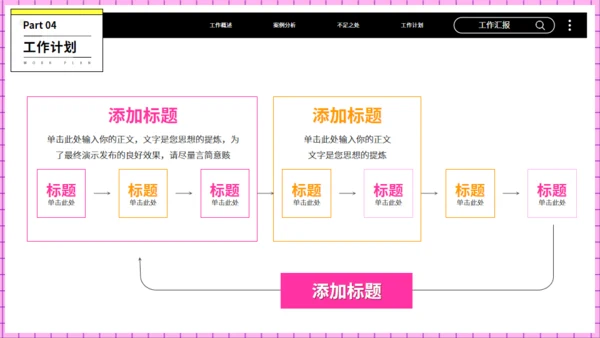 潮流青年时尚工作汇报通用PPT模板