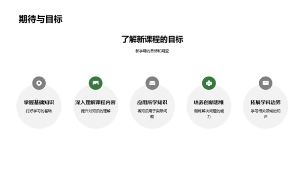 新学期学习启航